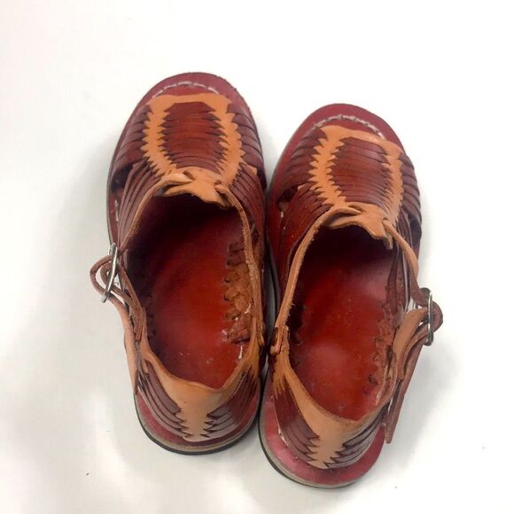 Kid’s Sandals Leather Handmade size 17 - Picture 6 of 11